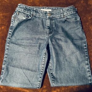 Chicos Platinum Jeans. Size 1.5 Read description!